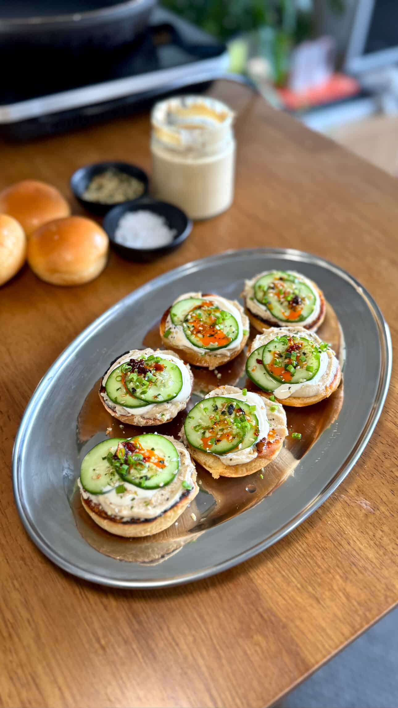 Smoked Spread Zesty Brioche Bites