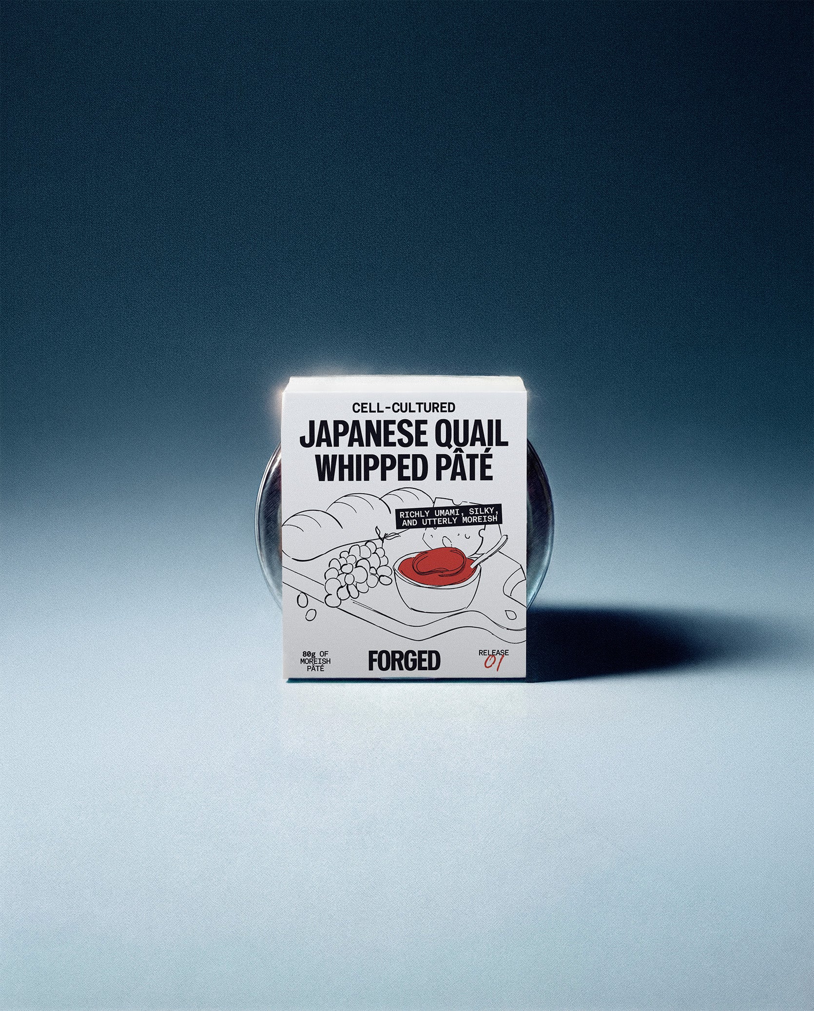 Cultured Quail Whipped Pâté